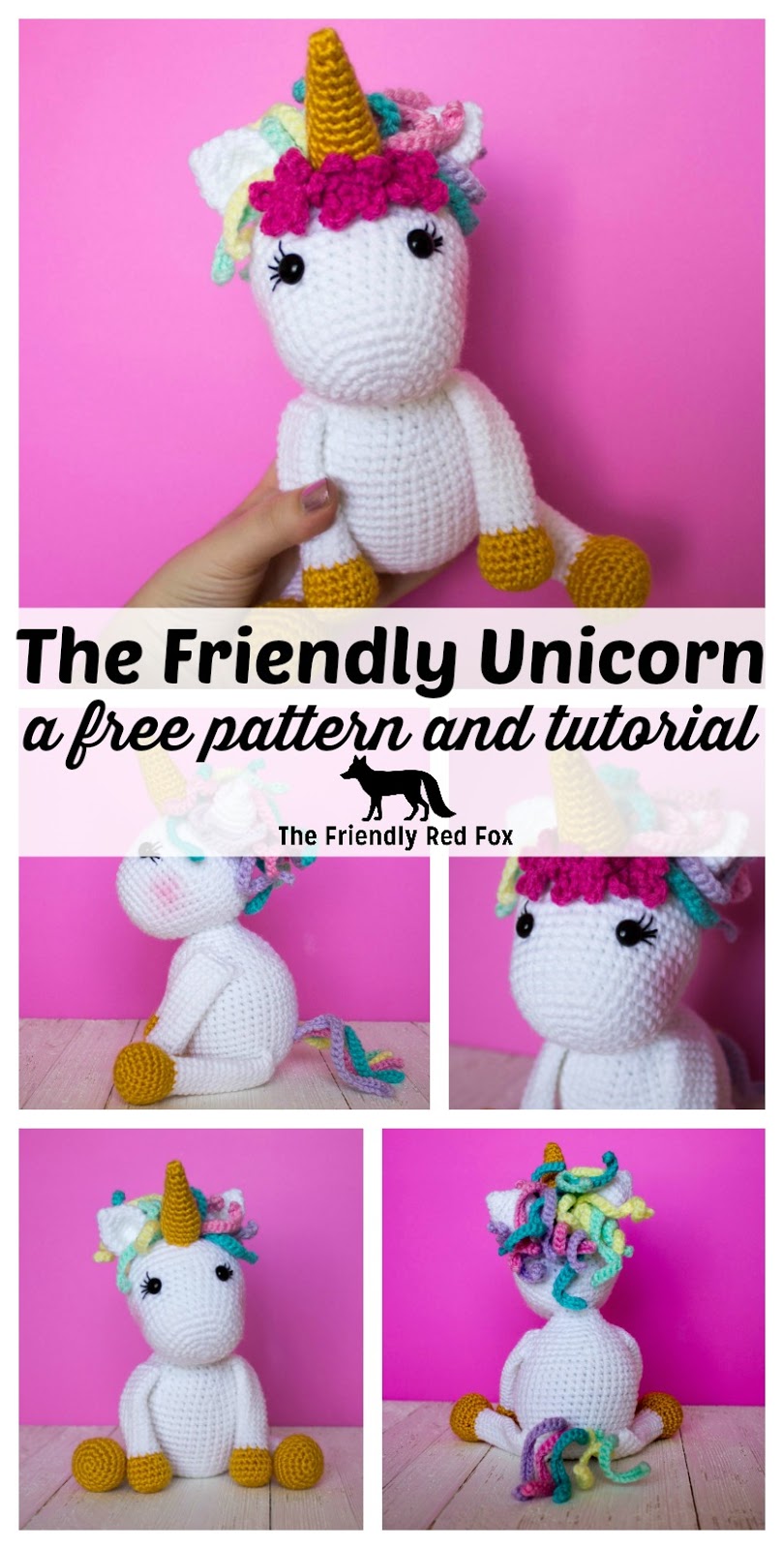 unicorn doll crochet pattern