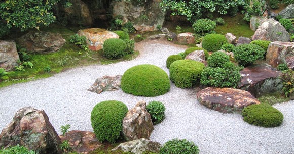 Los principos del estilo japones de jardines · Que incluye un jardín