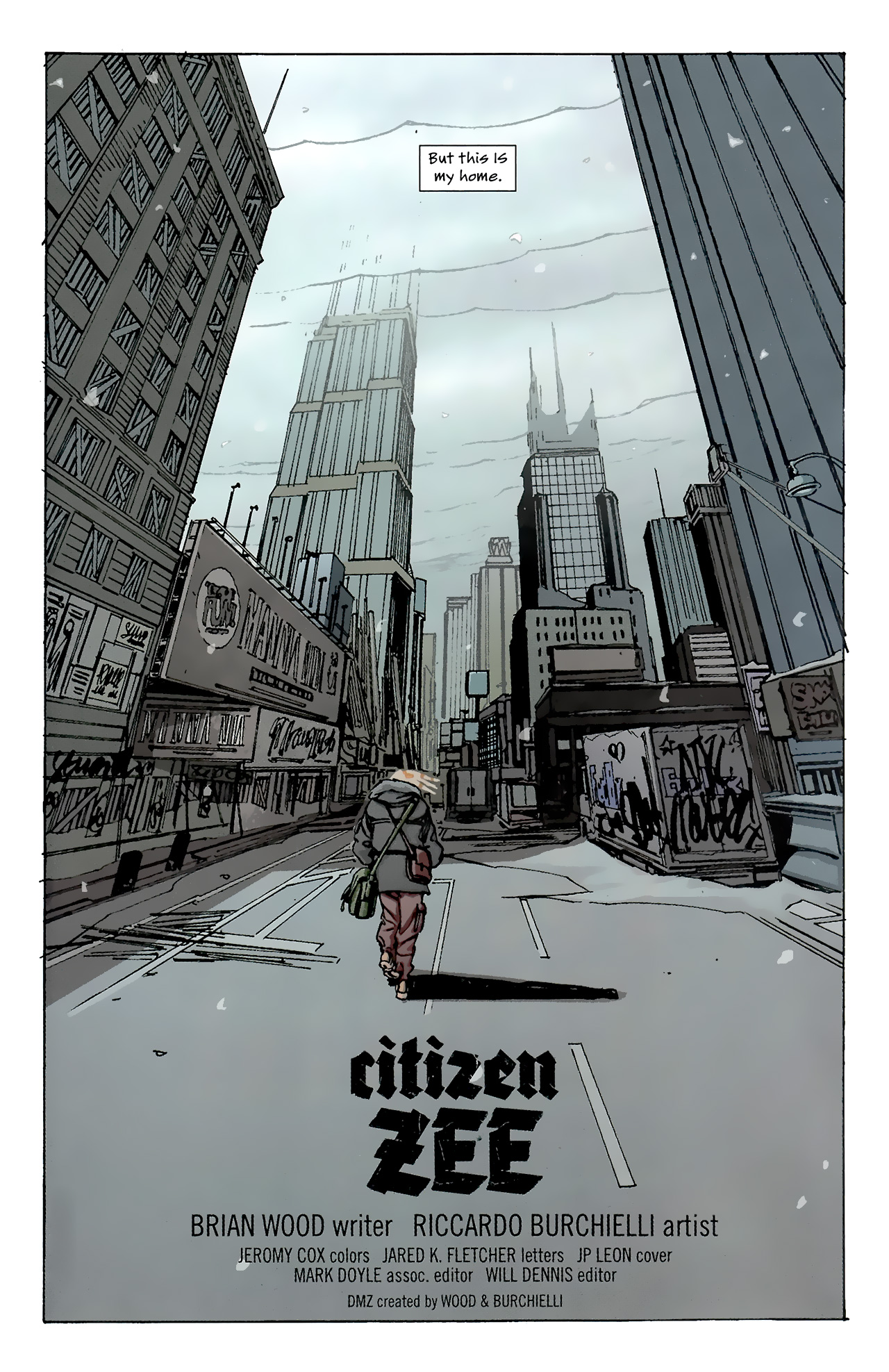 Read online DMZ (2006) comic -  Issue #66 - 6