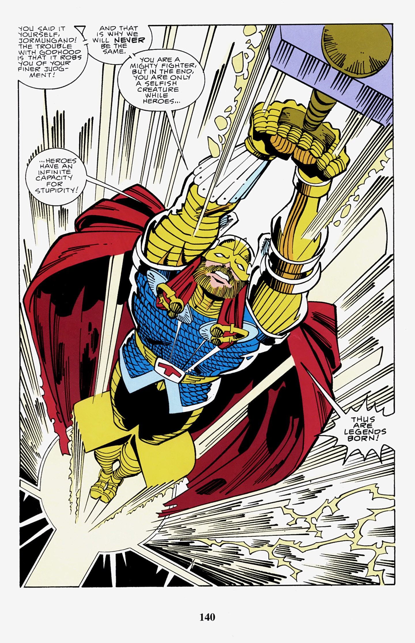 Read online Thor Visionaries: Walter Simonson comic -  Issue # TPB 5 - 140