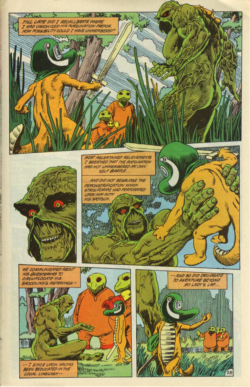 Swamp Thing (1982) Issue #96 #104 - English 22