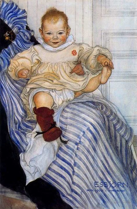 Carl Larsson 1853-1919 | Swedish Realist painter | The Arts and Crafts Movement