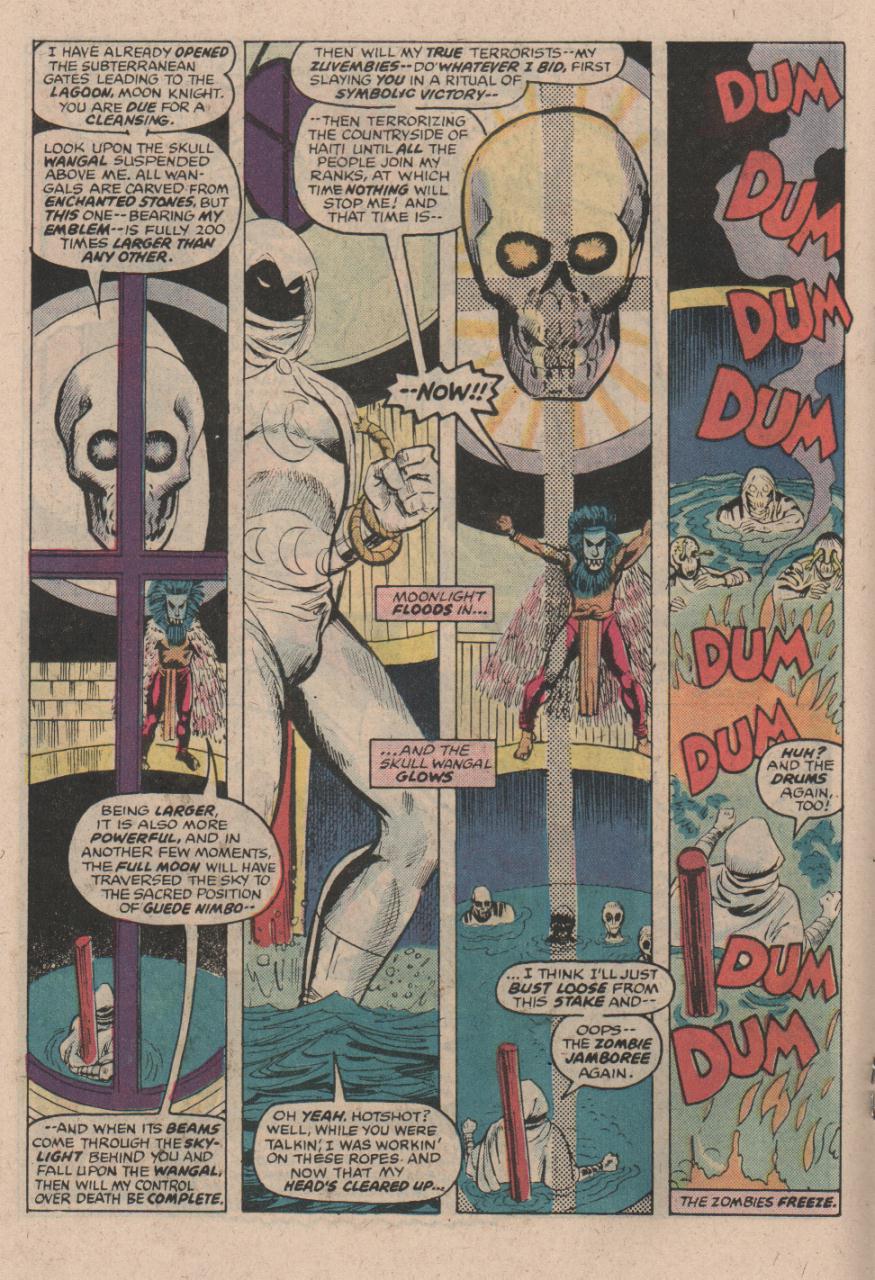 Read online Moon Knight (1980) comic -  Issue #21 - 17