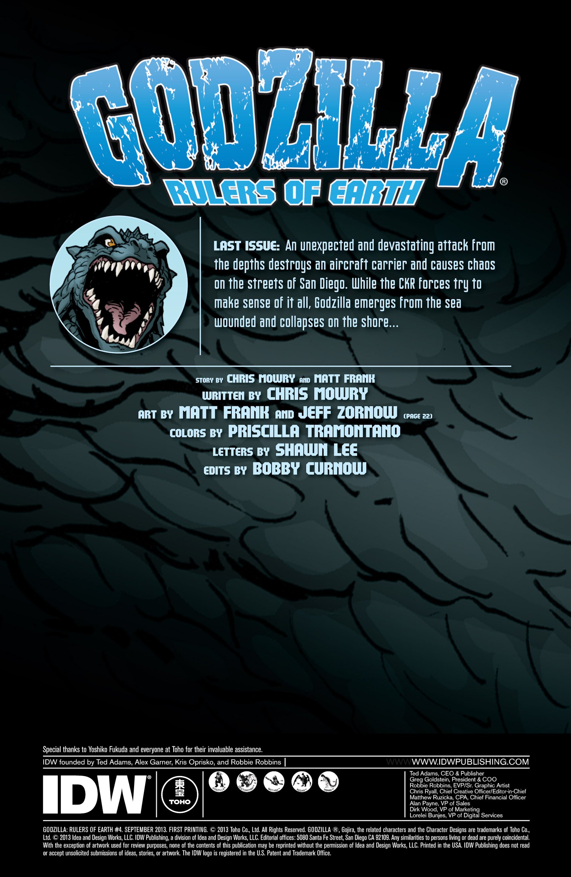 Read online Godzilla: Rulers of Earth comic -  Issue #4 - 2