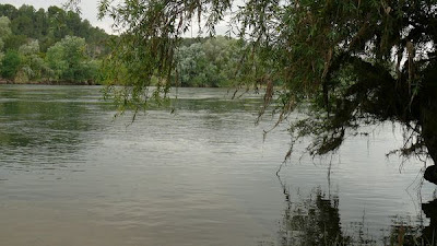 Los colores del agua del río Ebro