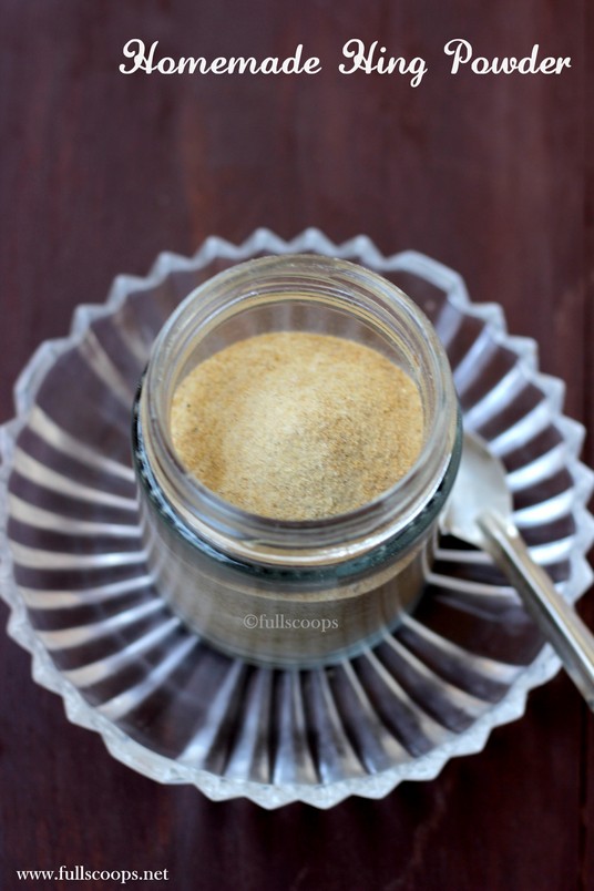 Homemade Hing Powder Full Scoops A food blog with easy,simple
