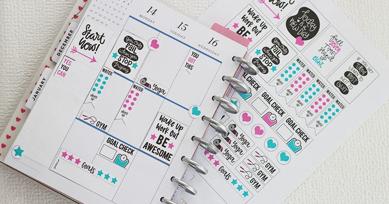 Steps Planner Stickers Printable Health Exercise Running Etsy