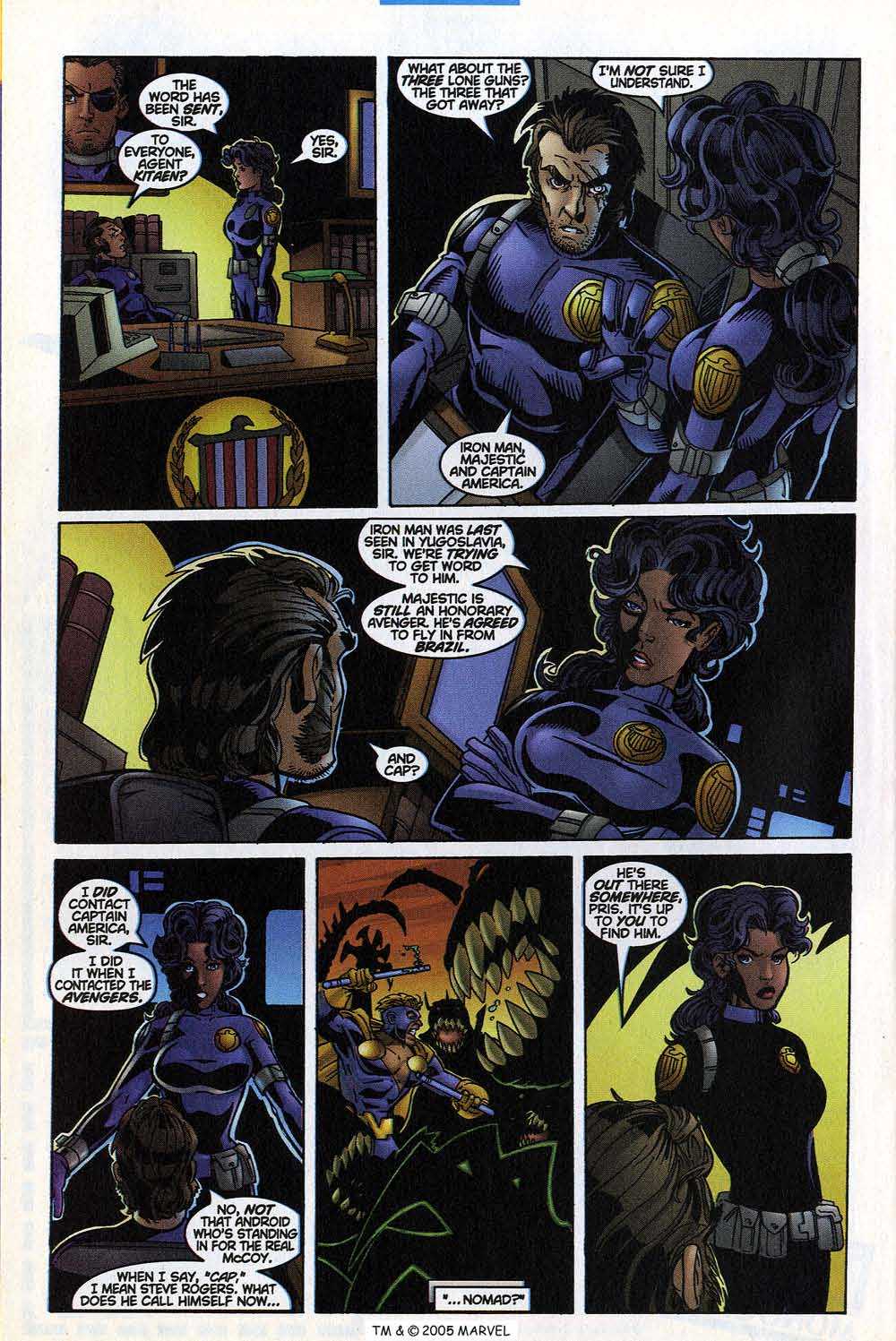 Read online Captain America (1996) comic -  Issue #12b - 30