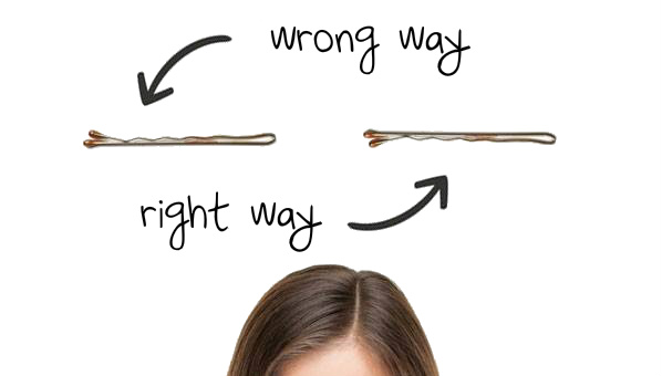 Have you been using bobby pins the wrong way?