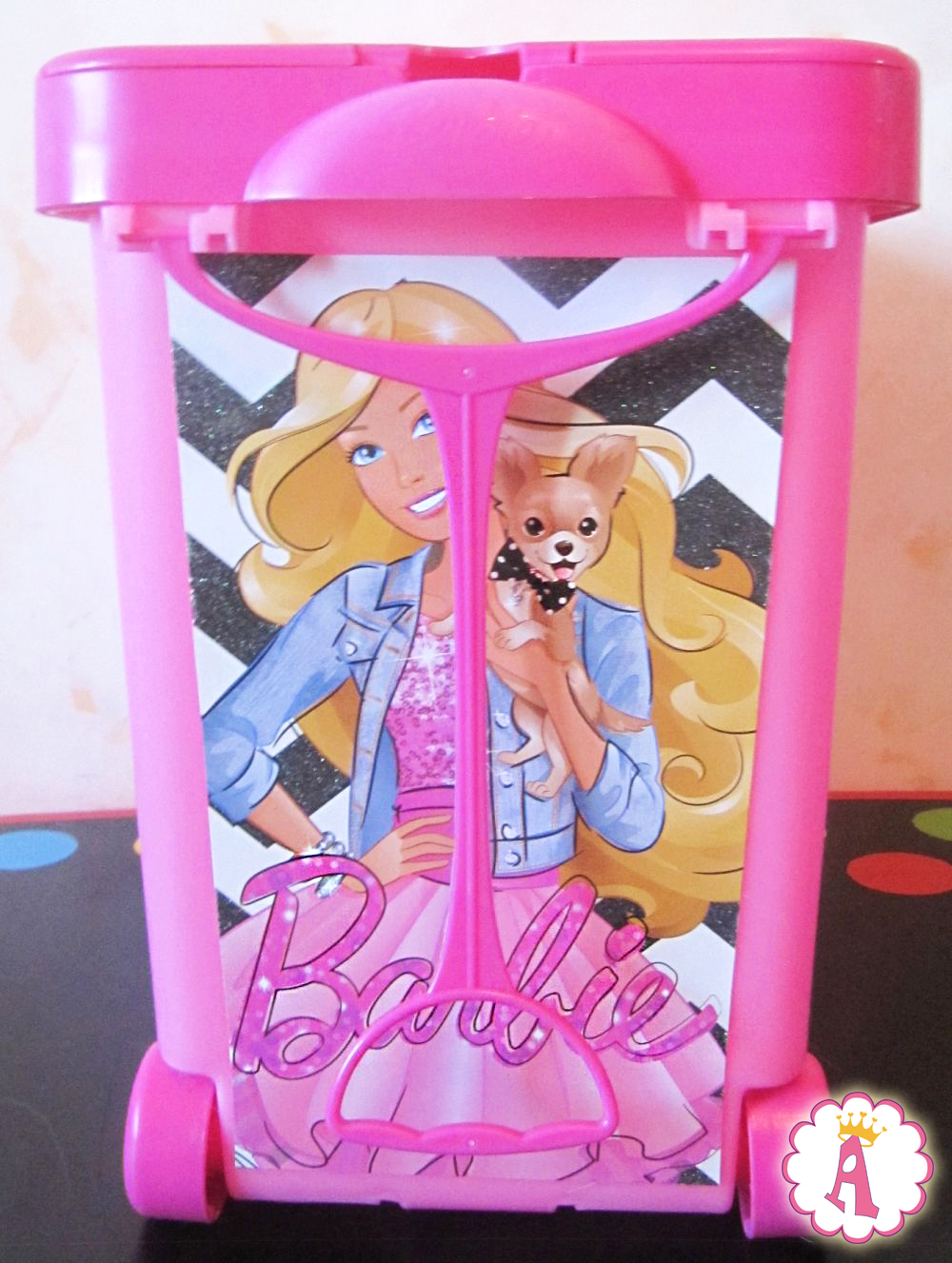 Розовый органайзер для кукол барби и аксессуаров игрушка Barbie Store