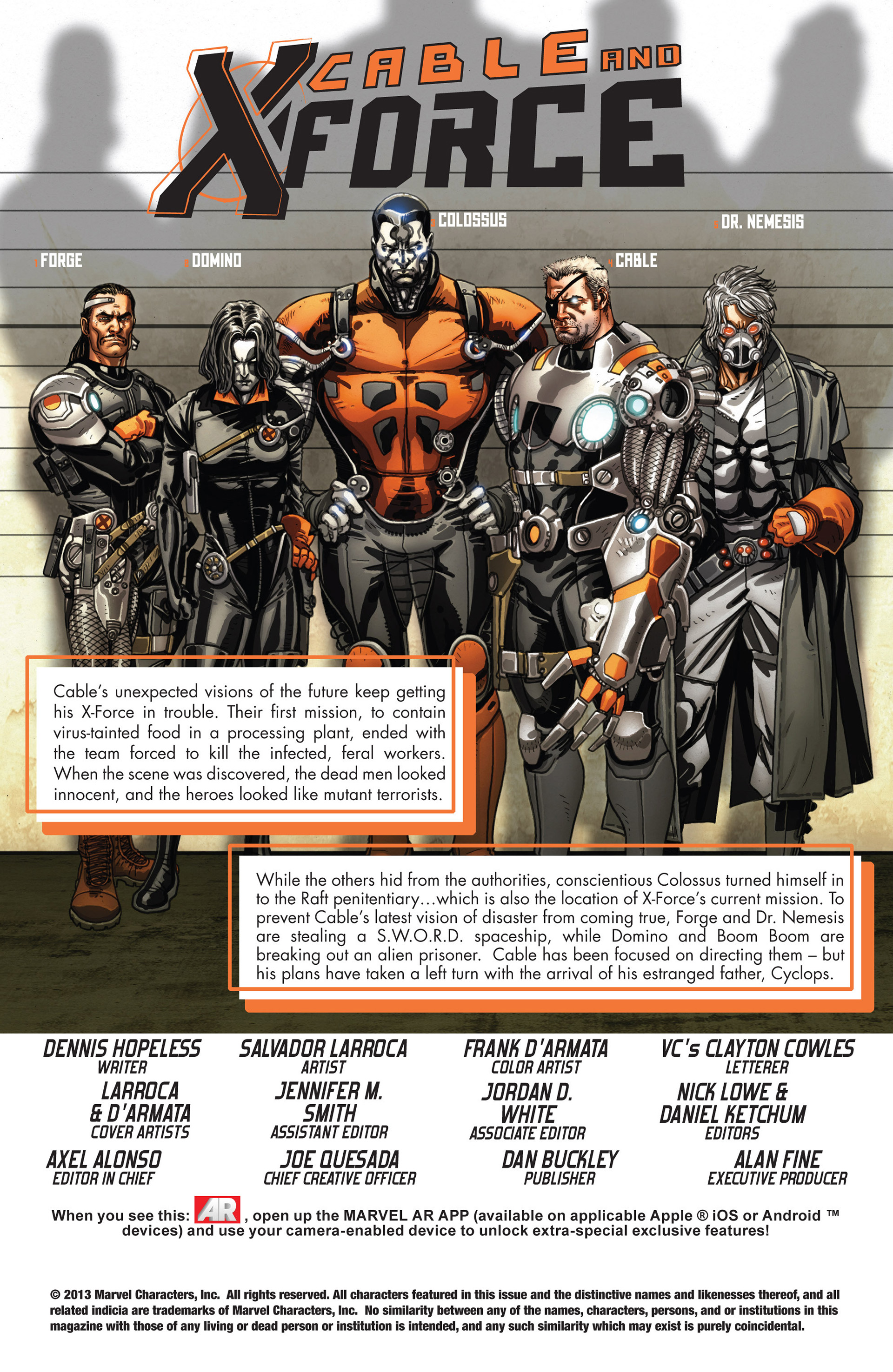 Read online Cable And X-Force comic -  Issue #7 - 2