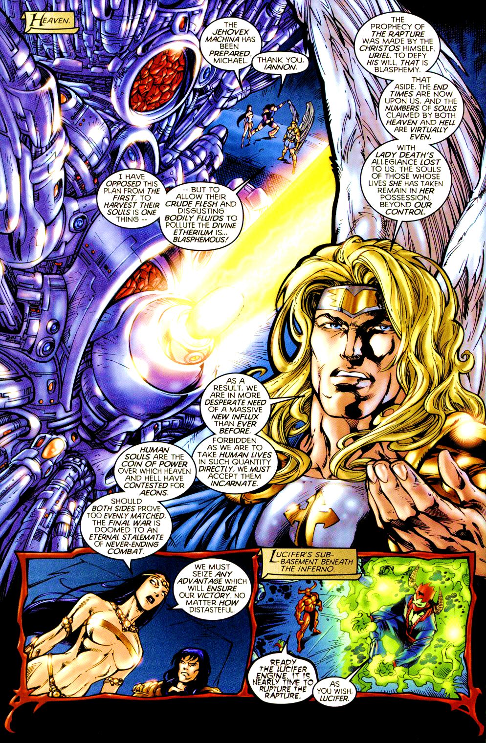 Read online Lady Death: The Rapture comic -  Issue #3 - 5