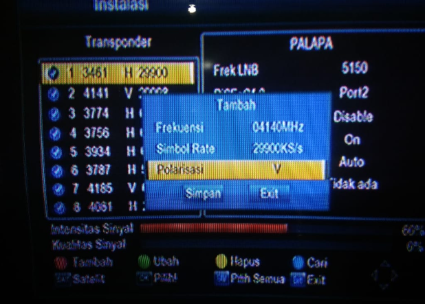 Cara Mencari Siaran Trans TV, Trans 7, ANTV, dan Net TV Terbaru 2020 di Matrix Garuda