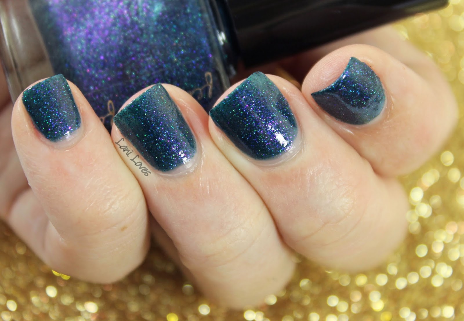 Femme Fatale Cosmetics Alone in the Darkness nail polish swatches & review