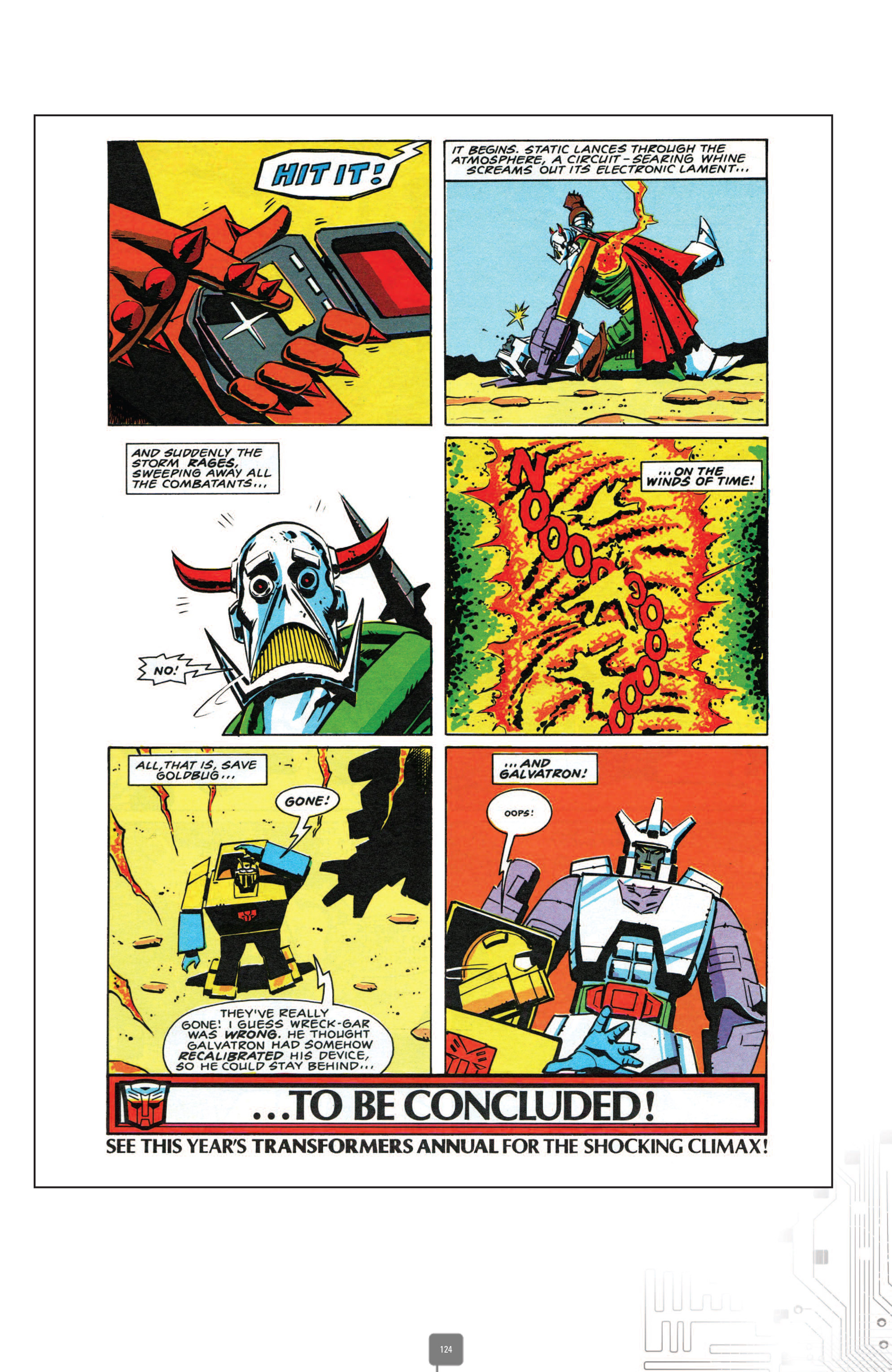 Read online The Transformers Classics UK comic -  Issue # TPB 4 - 124