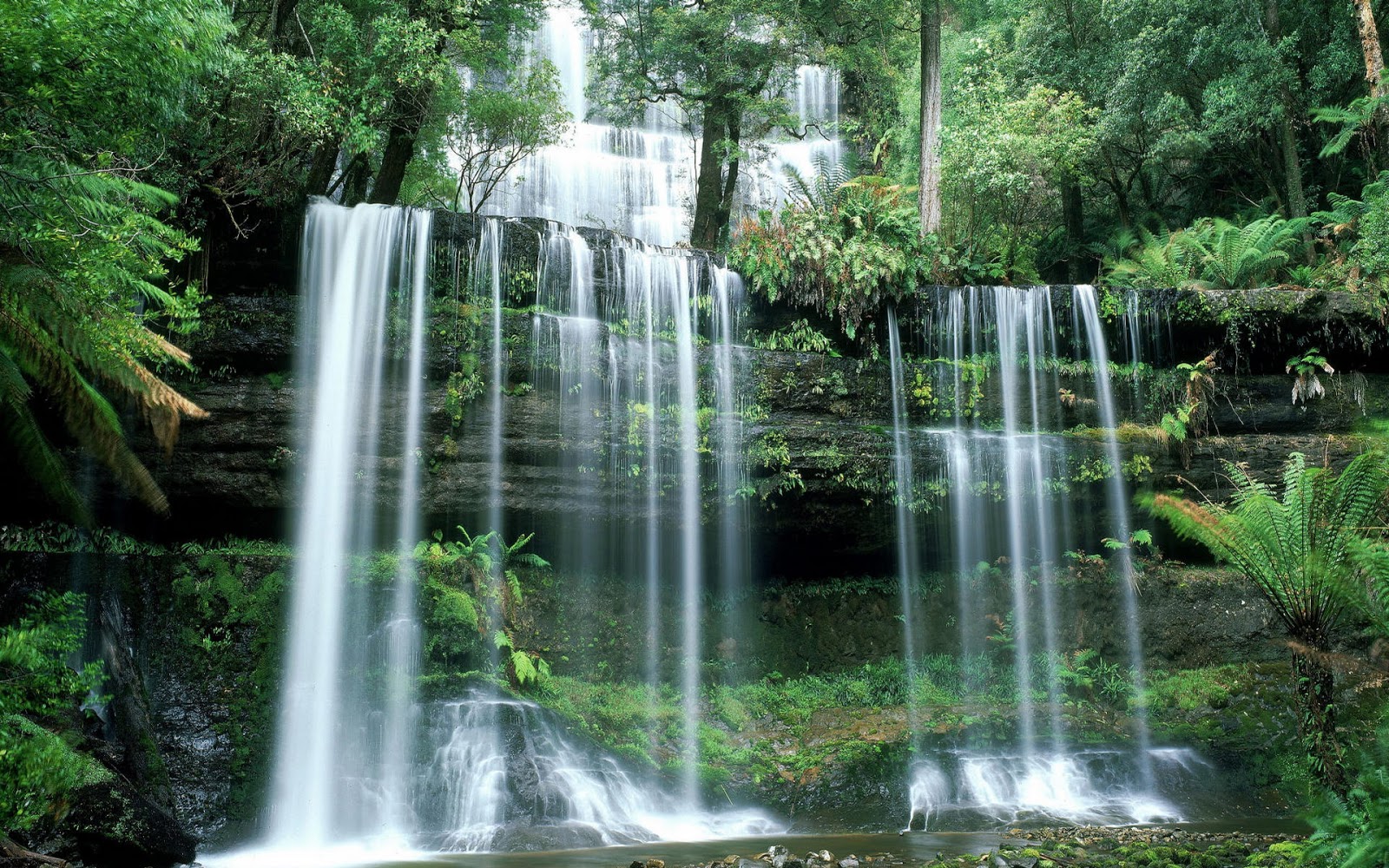 Bộ hình nền thác nước tuyệt đẹp  Wasserfall tapete Wasserfall Natur