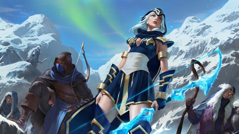 Ashe, LoL, Legends of Runeterra, 4K, #4.1488