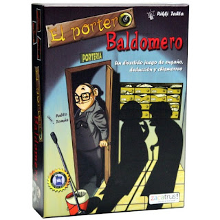 El Portero Baldomero (Unboxing + Vídeo reseña) El club del dado Baldomero-caja