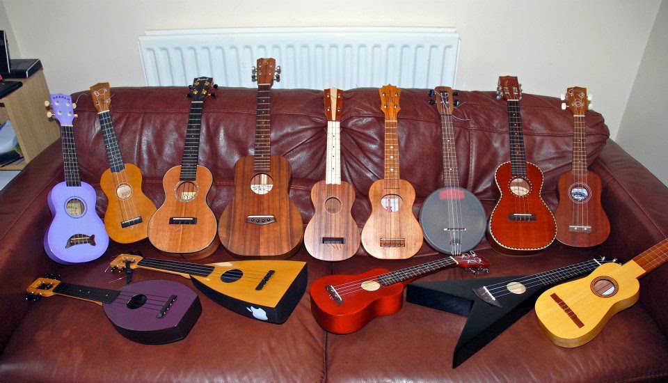 ukulele collection