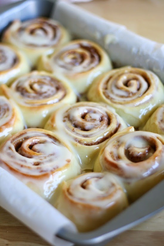Mel's Kitchen Cinnabon Cinnamon Rolls
