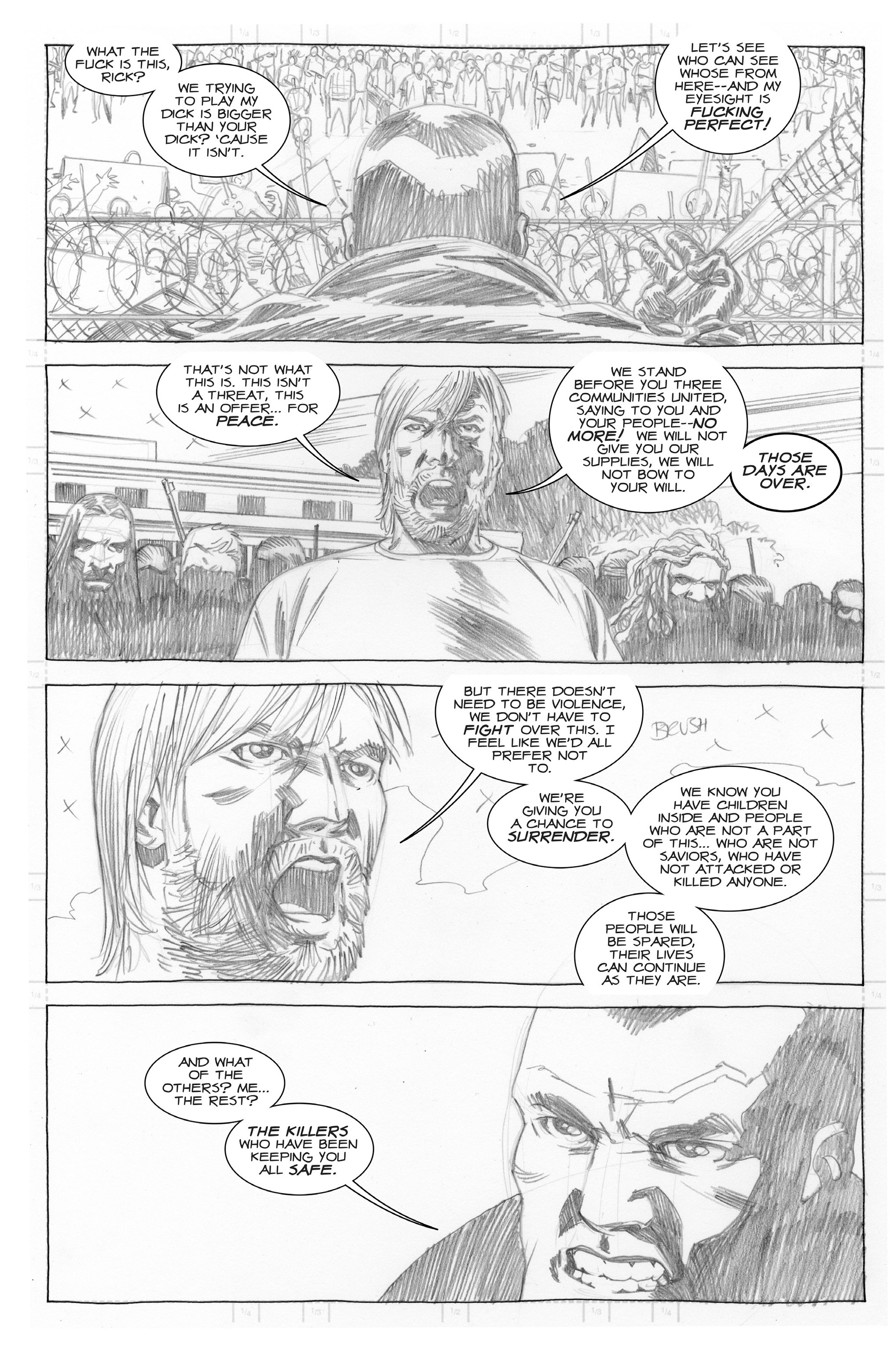 The Walking Dead issue All Out War Artist Proof Edition - Page 22