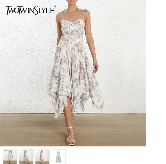 Polka Dot Dress - Labor Day Sales Clothing Stores