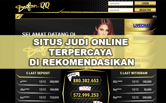 situs permainan judi online terpercaya