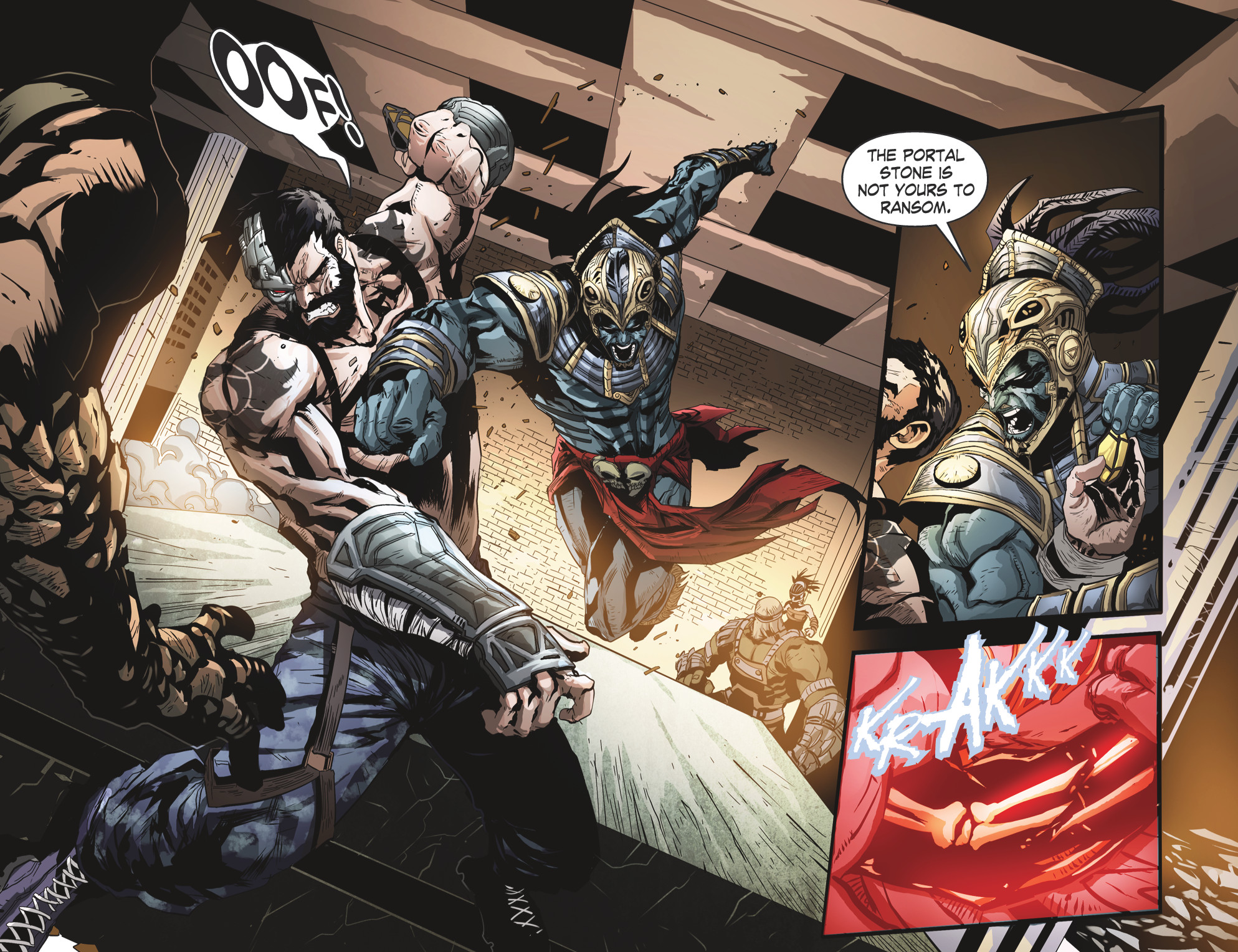 Read online Mortal Kombat X [I] comic -  Issue #21 - 16