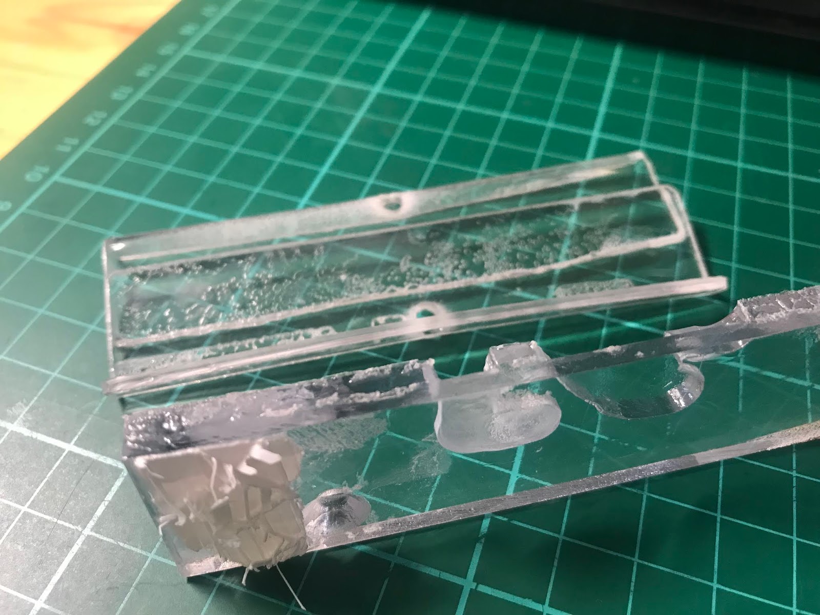 Polycarbonate head/camera shield