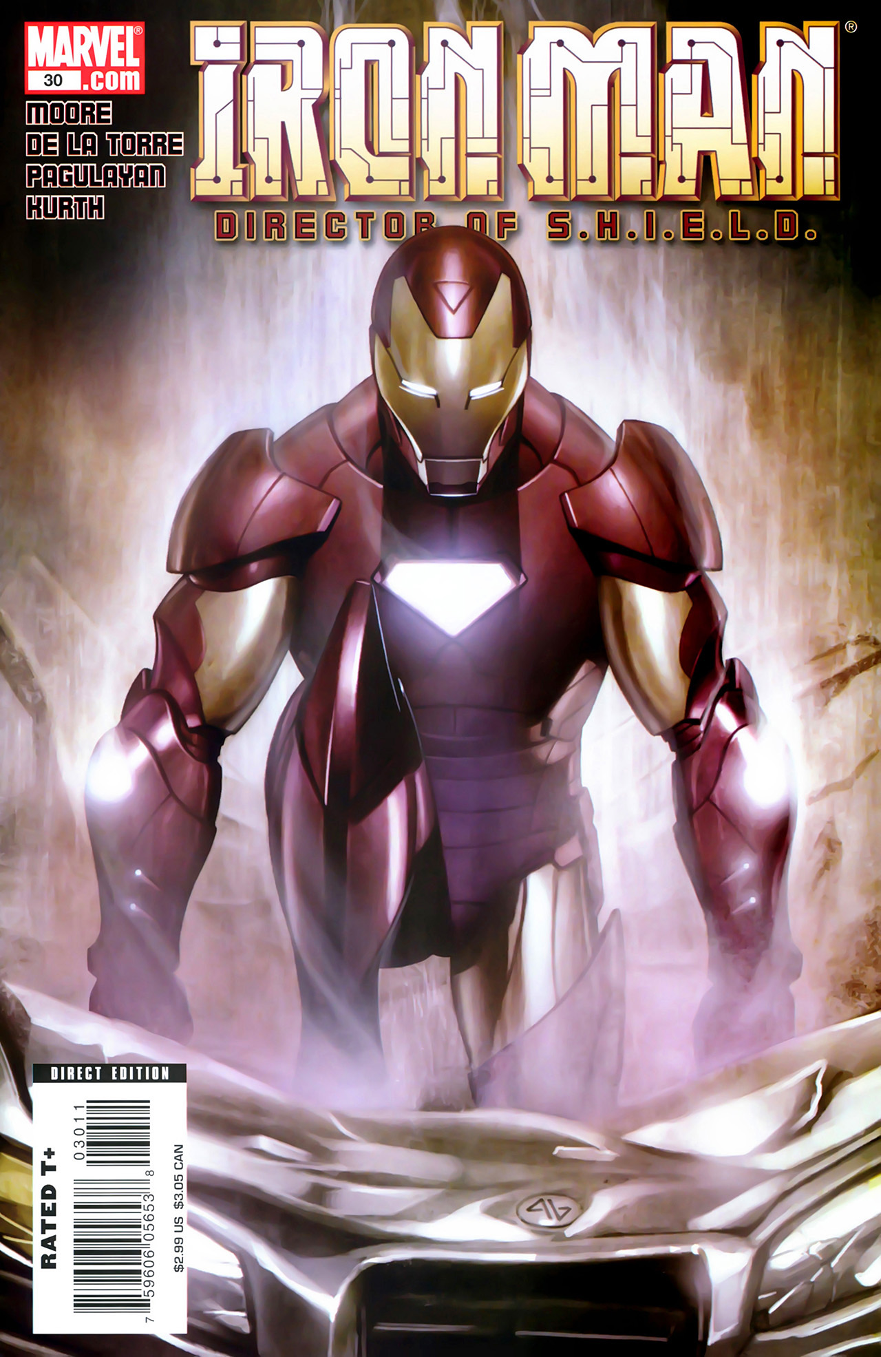Read online Iron Man (2005) comic -  Issue #30 - 1