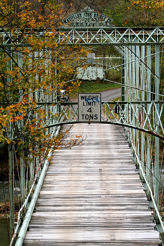 SWPA Rural Exploration Pollocks Mill Bridge, Jefferson, PA, Old Iron