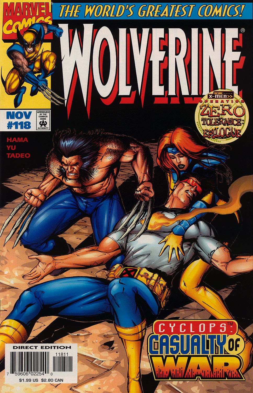 Read online Wolverine (1988) comic -  Issue #118 - 1