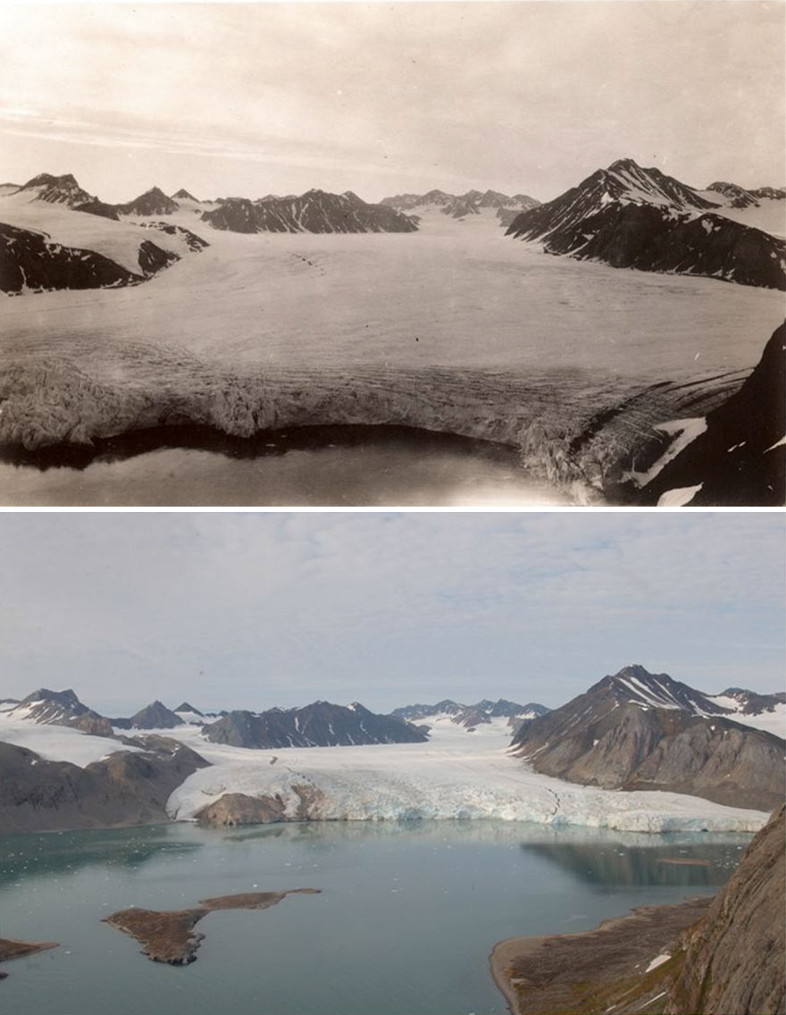 7 Then And Now Pictures That Prove The Tragic Consequences Of Climate Change