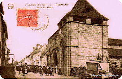 CPA Herment, Auvergne.