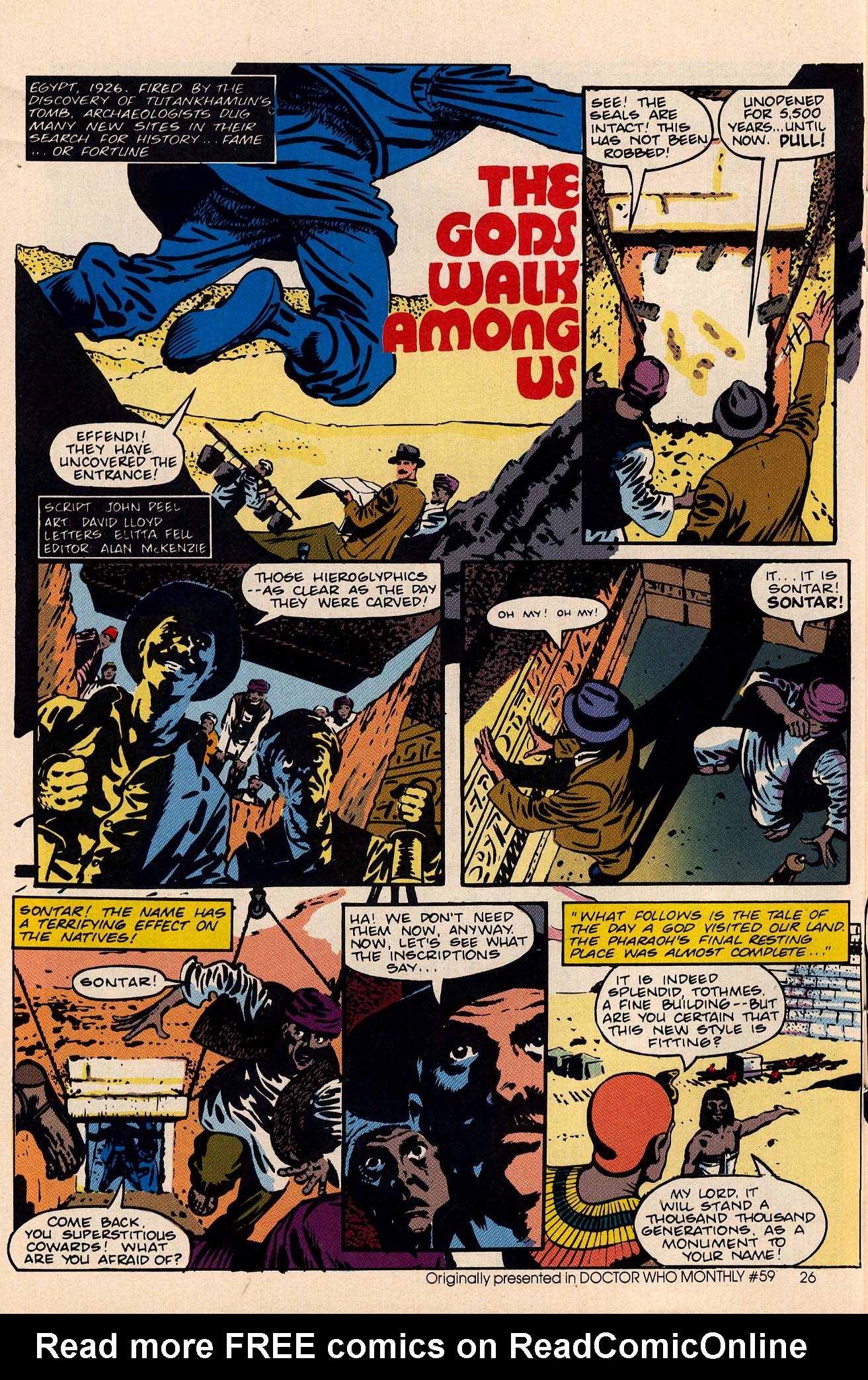 Read online Doctor Who (1984) comic -  Issue #21 - 28