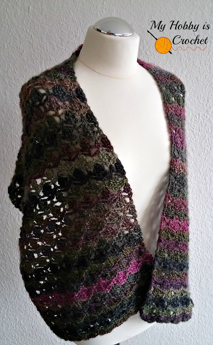 Flora Wrap / Shawl / Scarf - Free Crochet Pattern
