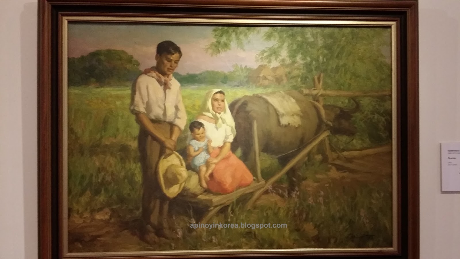 A Pinoy In Korea Oracion The Painting And The Prayer