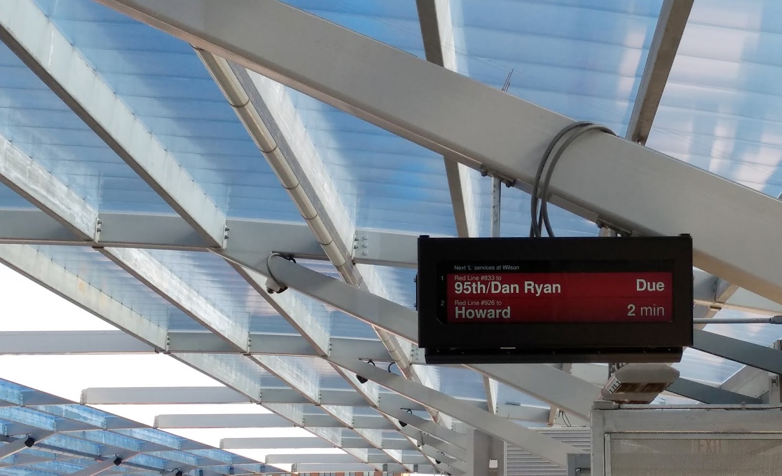 Uptown Update A Look At The First Day Of The New Main Wilson Station Entrance