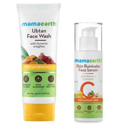 Ubtan Face Wash + Skin Illuminate Face Serum Ubtan Face Wash + Skin Illuminate Face Serum