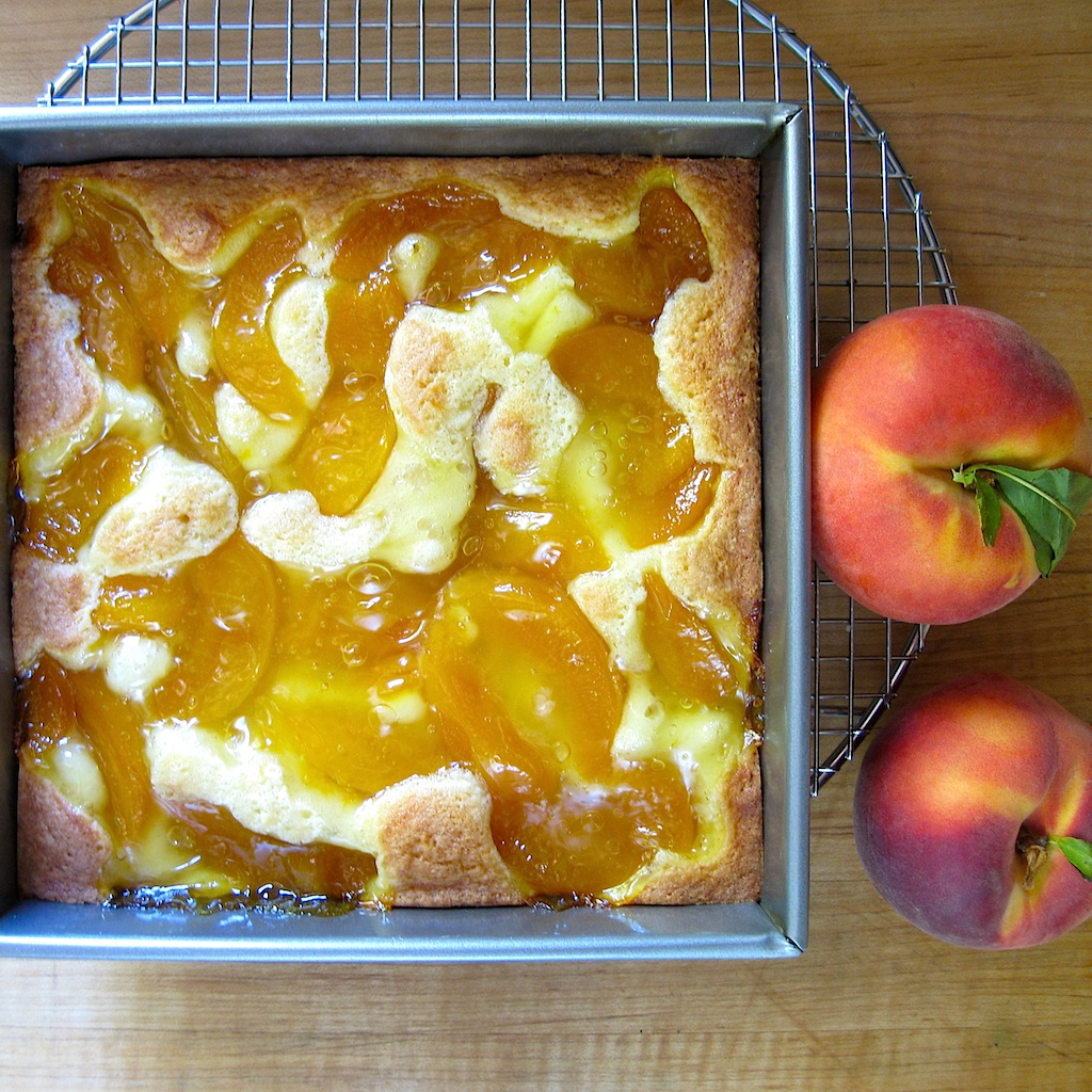 JULES FOOD... EASY PEACH PIECAKE