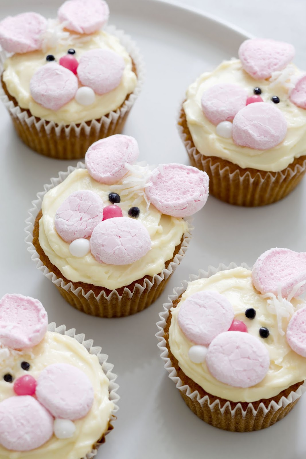 Honey bunny cupcakes Easter treat!