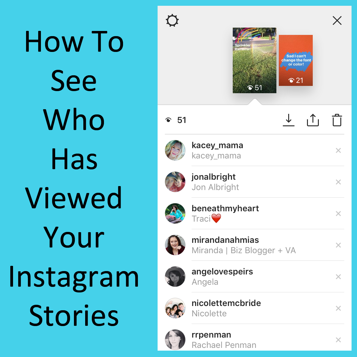 Be Different Act Normal How To See Who Has Viewed Your Instagram Stories