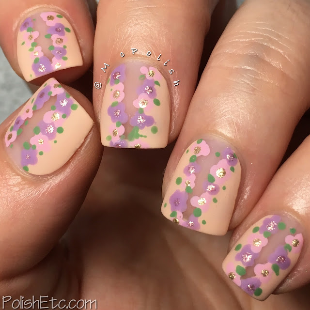 Floral Nails for the #31DC2018Weekly by McPolish