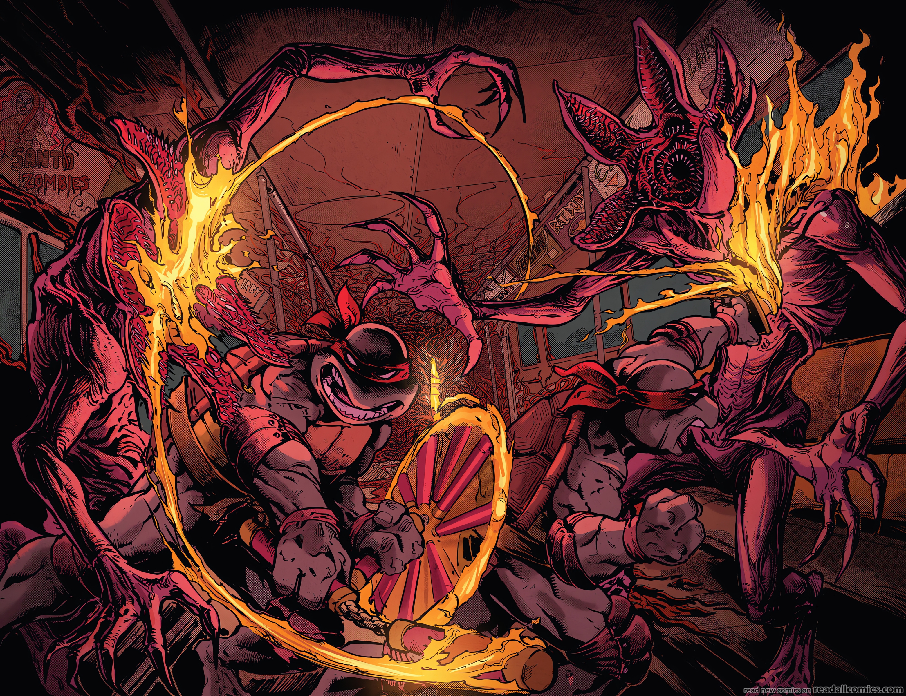 Teenage Mutant Ninja Turtles x Stranger Things chapter 3 page 8