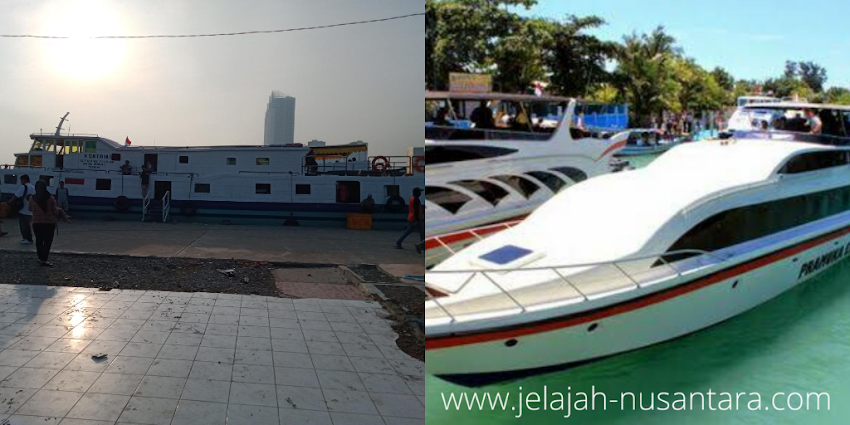 Kapal Ferry dan Speed Boat ke Pulau Pramuka - private trip pulau pramuka paket wisata private trip pulau pramuka 2 hari 1 malam kepulauan seribu