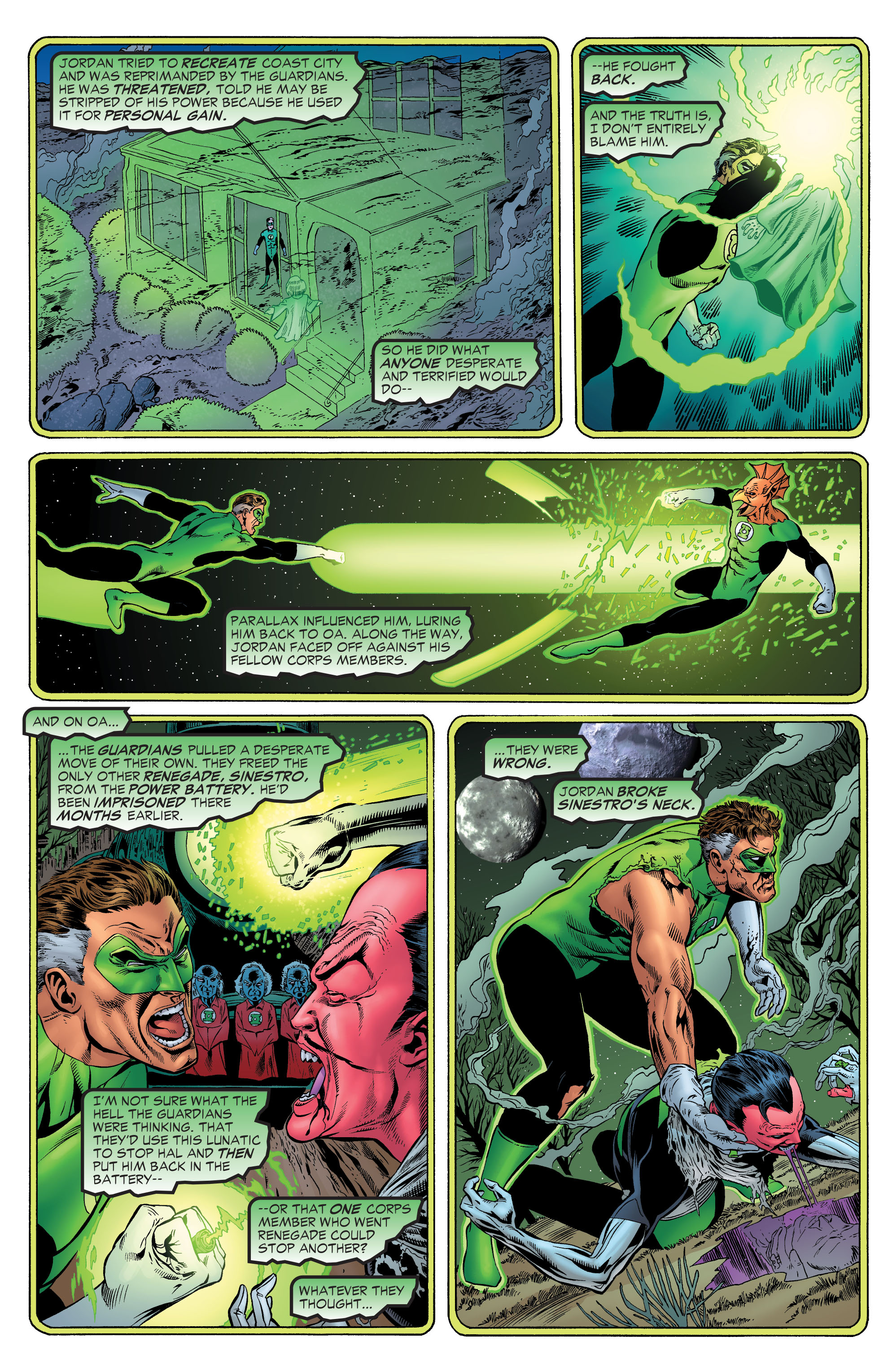 Read online Green Lantern: Rebirth comic -  Issue #3 - 18