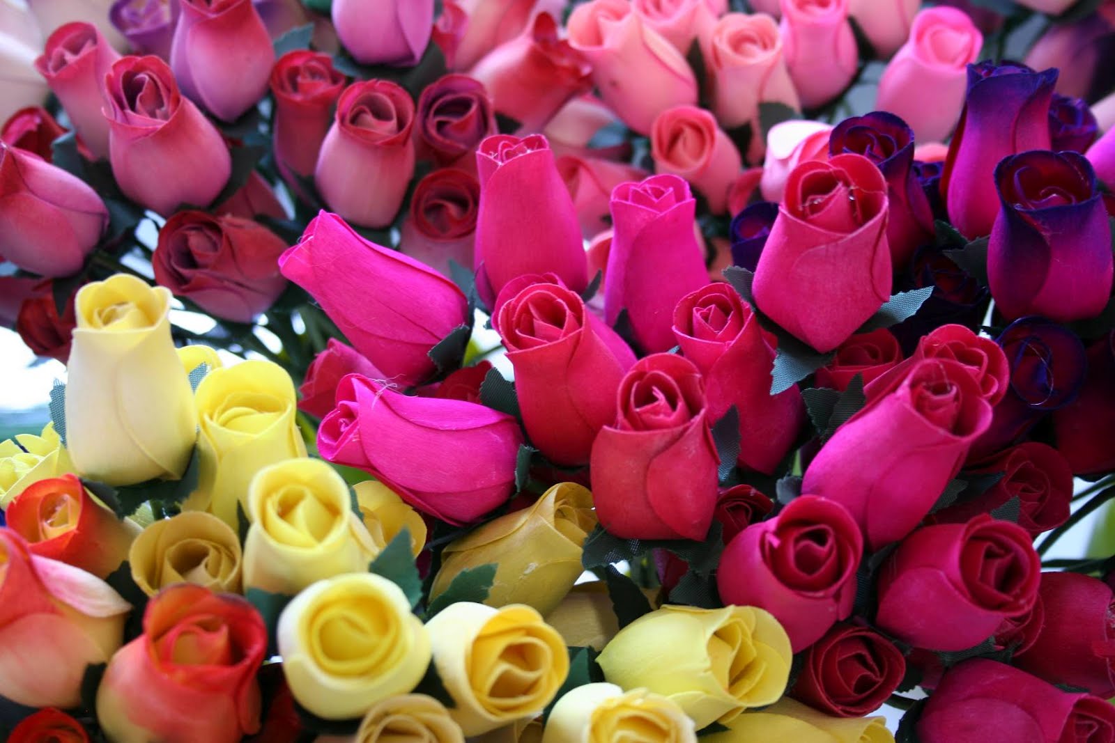 Roses In A Patch of Thorns Fake Roses