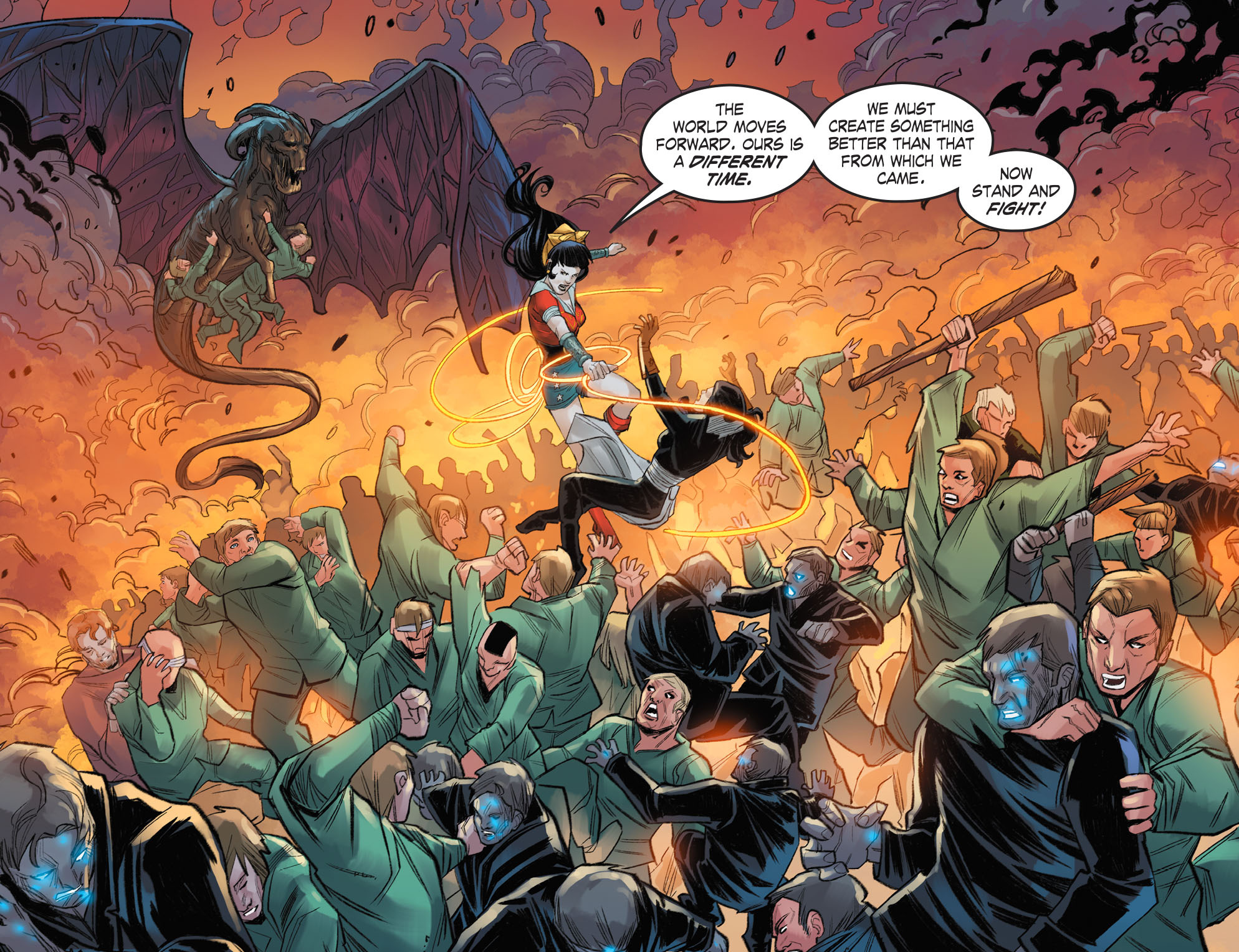 Read online DC Comics: Bombshells comic -  Issue #28 - 19