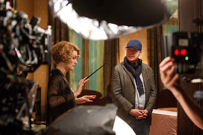 Director David Yates on the set of Fantastic Beasts and Where to Find Them