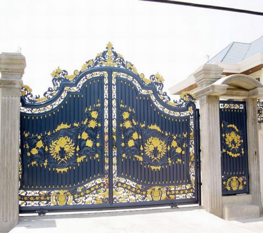 Gate is the entrance design to enhance the beauty of the house, it is also complete your home to give you more attraction and helps create sense of privacy to your house